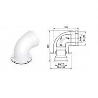 Присоединительный отвод для котла BALTUR Tesis R любой мощности, комплект (OTVODtesisR)