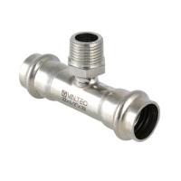 Тройник с нар.р. нерж. сталь 22х3/4