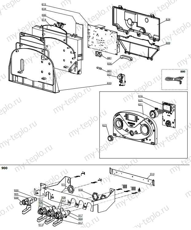 Запчасти Ariston CLAS B EVO 28 FF купить в Астрахани