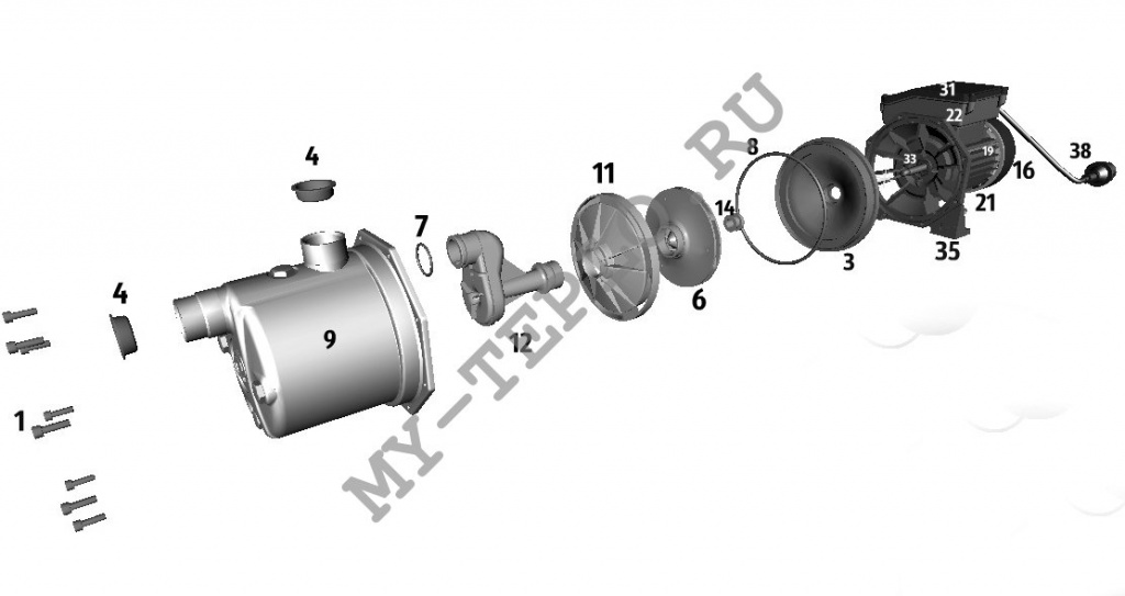 запчасти Джамбо 60/35 Н