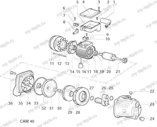 Запчасти Speroni САМ 40 купить в Астрахани
