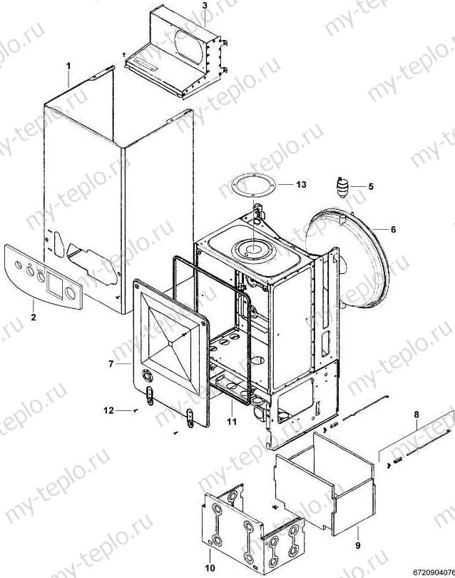 Купить запчасти Buderus Logamax U022-24К в Астрахани