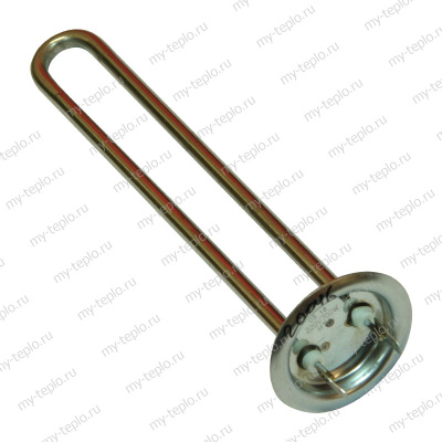 ТЭН для водонагревателя, нержавеющий, 700 Вт, М4 под анод, L= 250 мм,  фланец 64 мм RF (20046)